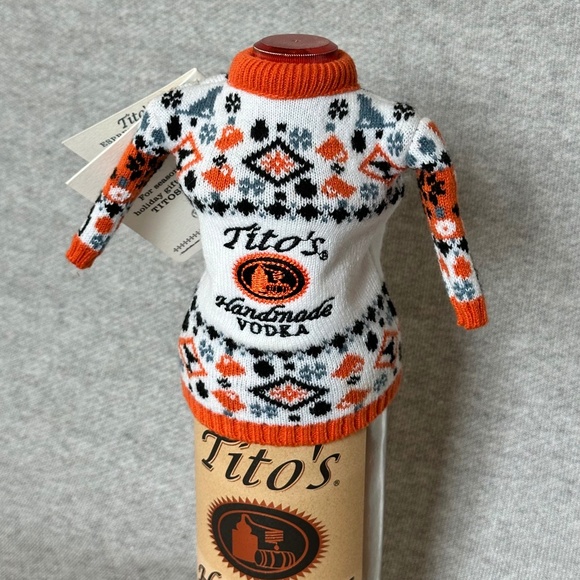 Tito's Vodka-Holiday Bottle Sweater: BRAND NEW - Picture 1 of 9